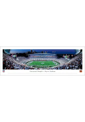 Blakeway Panoramas Cincinnati Bengals Paycor Tubed Unframed Poster