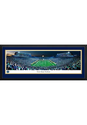 Blakeway Panoramas Notre Dame Fighting Irish End Zone Panorama Deluxe Framed Posters