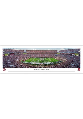 Blakeway Panoramas Alabama Crimson Tide Marching Band Panorama Unframed Poster