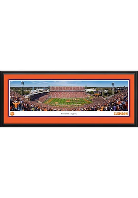 Blakeway Panoramas Clemson Tigers Football Panorama Deluxe Framed Posters
