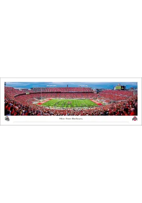 Blakeway Panoramas Ohio State Buckeyes Script Tubed Unframed Poster