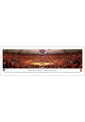 Blakeway Panoramas Illinois Fighting Illini Fans Tubed Unframed Poster