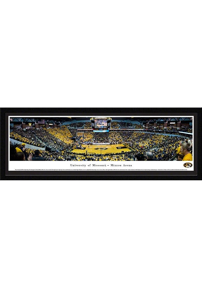 Blakeway Panoramas Missouri Tigers Basketball Select Framed Posters