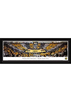 Blakeway Panoramas Wichita State Shockers Basketball Select Framed Posters