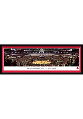 Blakeway Panoramas Louisville Cardinals Basketball Select Framed Posters