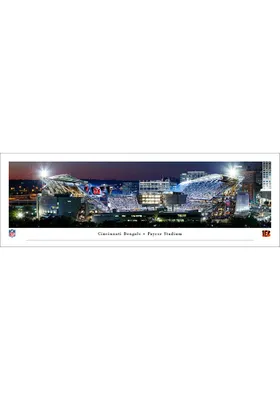 Blakeway Panoramas Cincinnati Bengals Home of the Bengals Tubed Unframed Poster