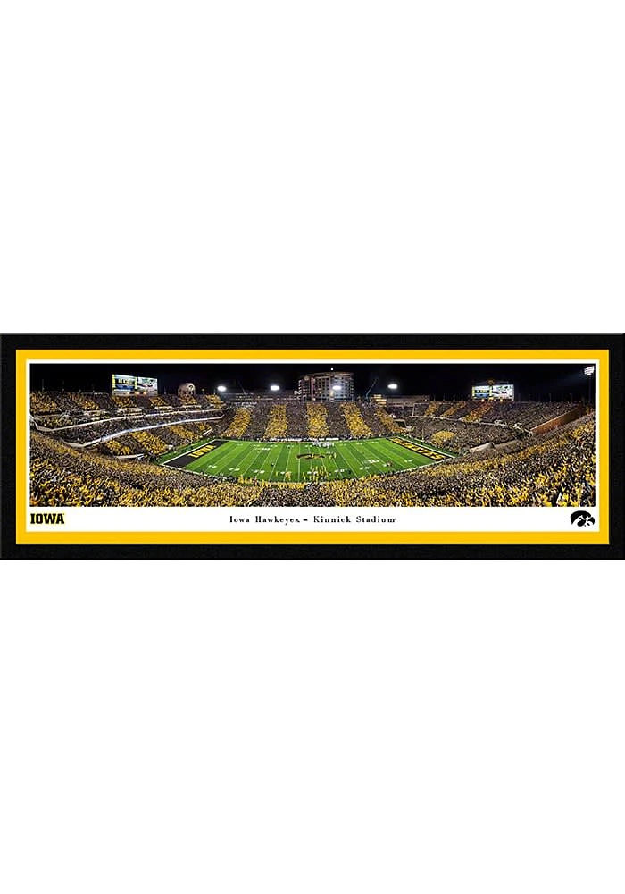 Blakeway Panoramas Iowa Hawkeyes Football Framed Posters