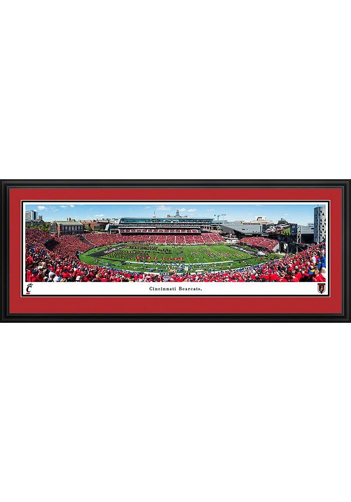 Blakeway Panoramas Cincinnati Bearcats Nippert Stadium 100th Anniversary Deluxe Framed Posters