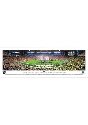 Blakeway Panoramas Auburn Tigers BCS 2011 Panorama Unframed Poster