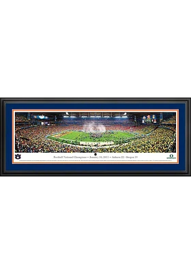 Blakeway Panoramas Auburn Tigers BCS 2011 Panorama Deluxe Framed Posters
