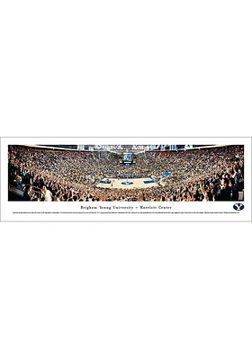 Blakeway Panoramas BYU Cougars Basketball Panorama Unframed Poster