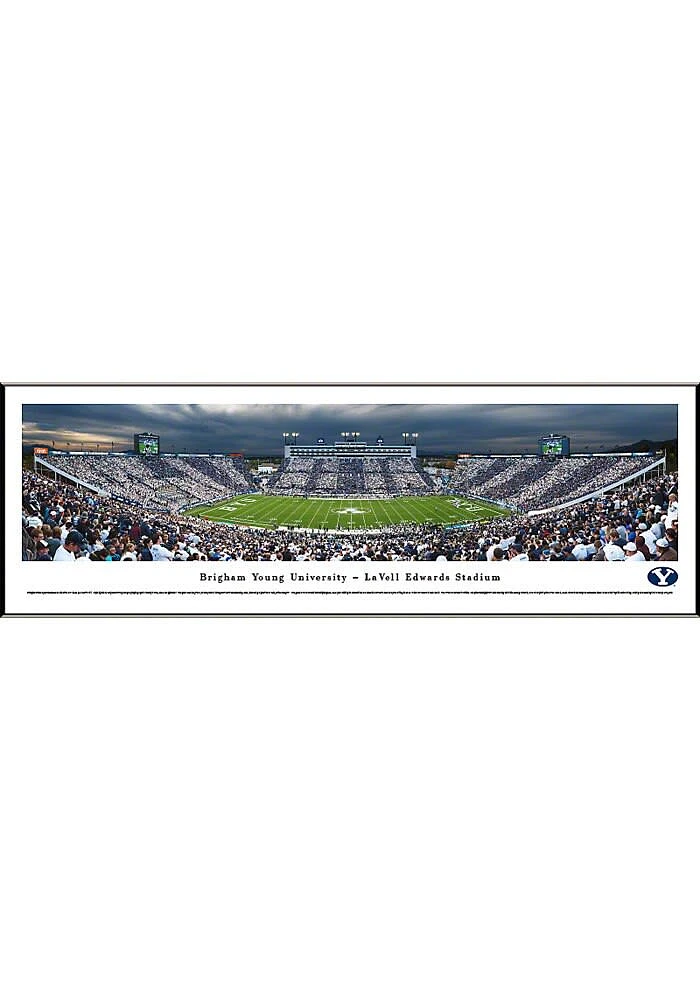 Blakeway Panoramas BYU Cougars Football Panorama Framed Posters