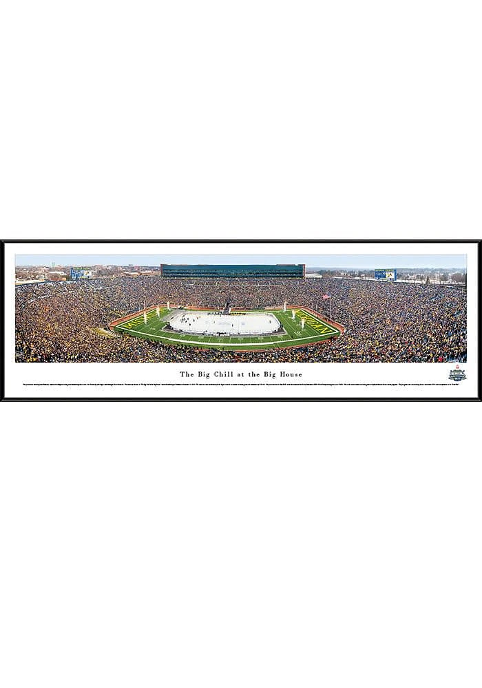 Blakeway Panoramas Michigan State Spartans v. Michigan The Big Chill...Standard Framed Posters