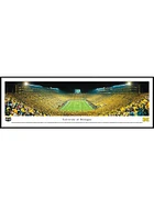 Blakeway Panoramas Michigan Wolverines Michigan Stadium Endzone Standard Framed Posters