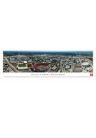 Blakeway Panoramas Nebraska Cornhuskers Aerial Tubed Unframed Poster
