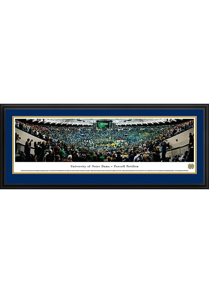 Blakeway Panoramas Notre Dame Fighting Irish Purcell Pavilion Deluxe Framed Posters
