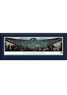 Blakeway Panoramas Notre Dame Fighting Irish Purcell Pavilion Deluxe Framed Posters