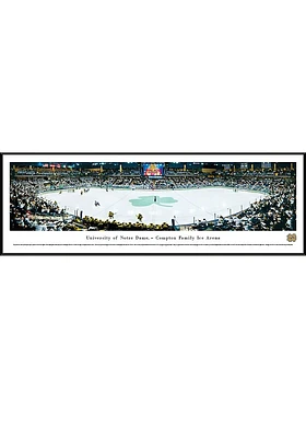 Blakeway Panoramas Notre Dame Fighting Irish Compton Family Ice Arena Standard Framed Posters