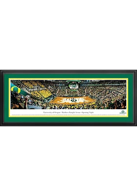 Blakeway Panoramas Oregon Ducks Basketball 2 Panorama Deluxe Framed Posters