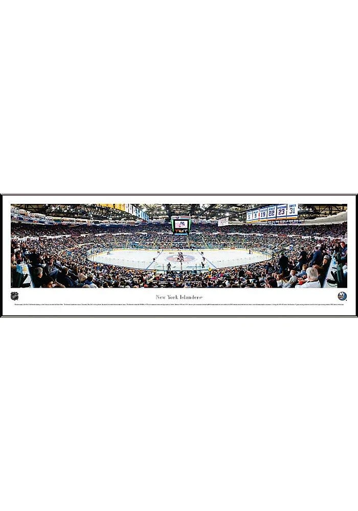 Blakeway Panoramas New York Islanders Panorama Framed Posters