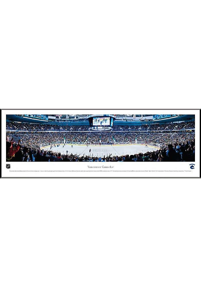 Blakeway Panoramas Vancouver Canucks Panorama Framed Posters