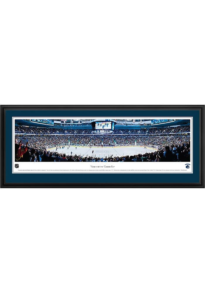 Blakeway Panoramas Vancouver Canucks Panorama Deluxe Framed Posters