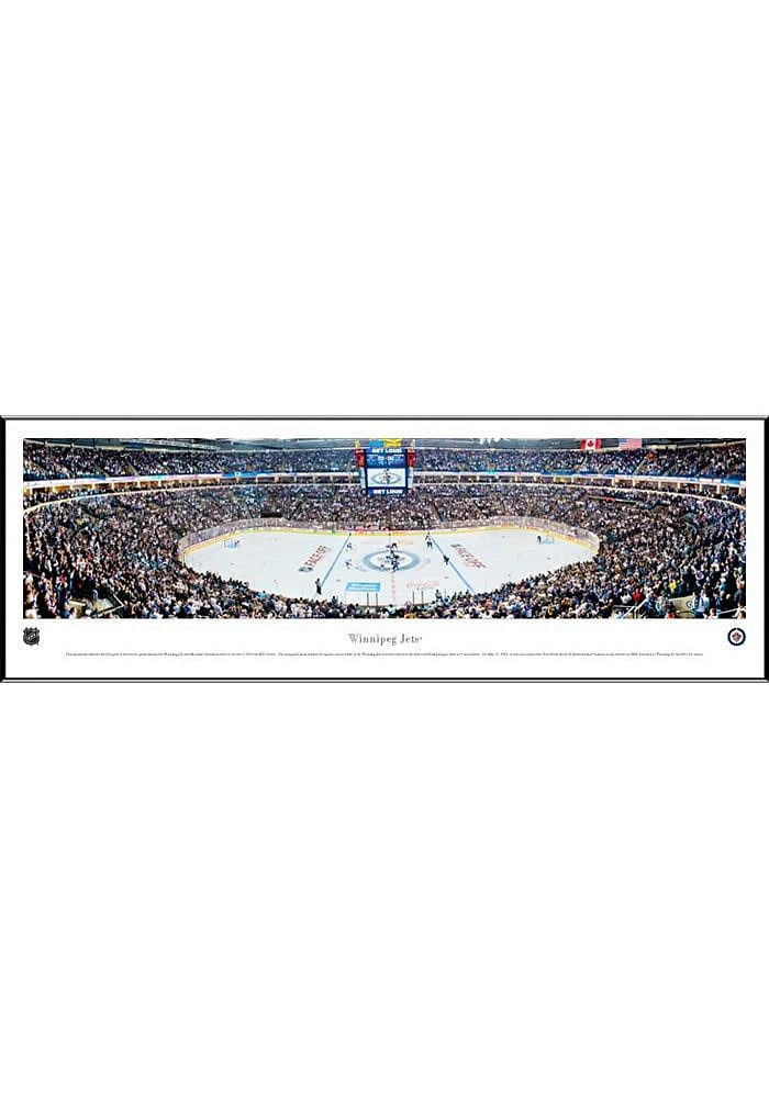 Blakeway Panoramas Winnipeg Jets Panorama Framed Posters