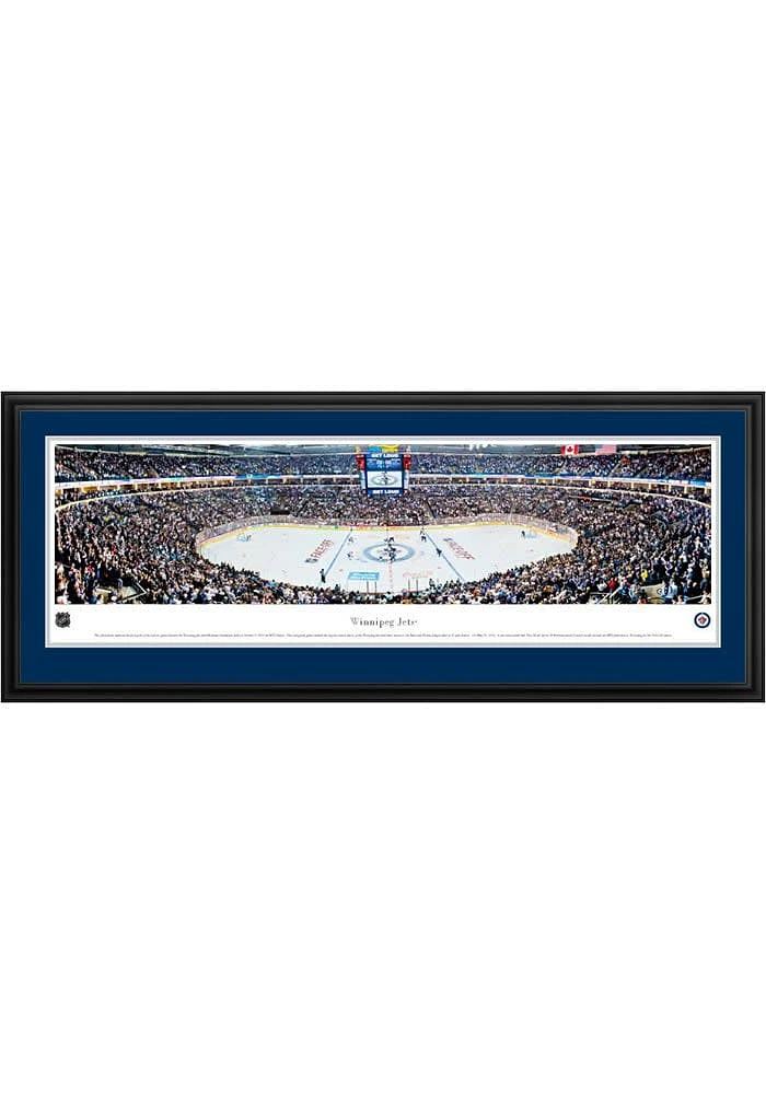 Blakeway Panoramas Winnipeg Jets Panorama Deluxe Framed Posters