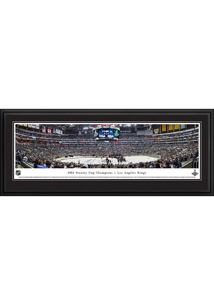 Blakeway Panoramas Los Angeles Kings Stanley Cup 2014 Panorama Deluxe Framed Posters