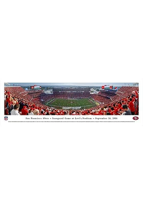 Blakeway Panoramas San Francisco 49ers Football Panorama Unframed Poster