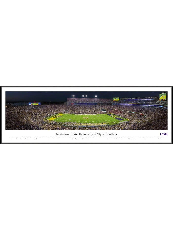 Blakeway Panoramas LSU Tigers Tiger Stadium Standard Framed Posters