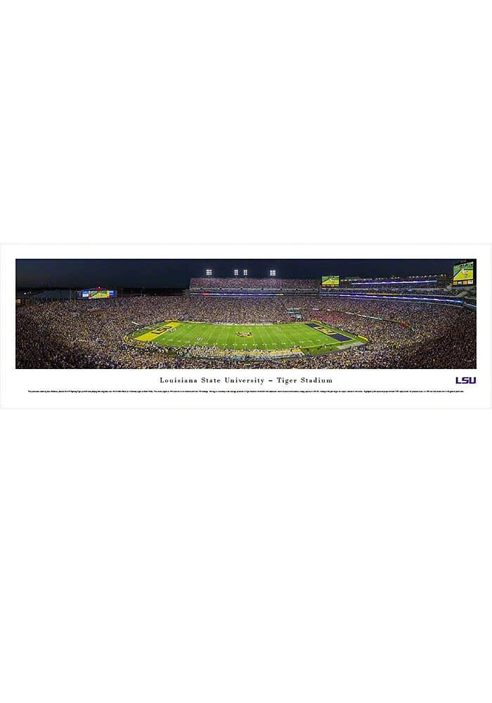 Blakeway Panoramas LSU Tigers Tiger Stadium Tubed Unframed Poster
