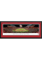 Blakeway Panoramas Rutgers Scarlet Knights High Point Solutions Stadium Big 10 Deluxe Framed Poste..