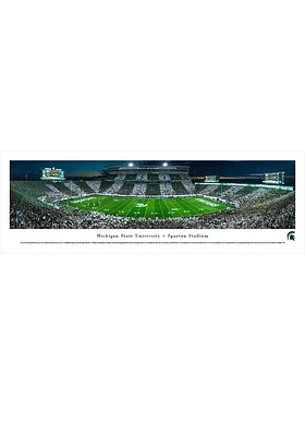 Blakeway Panoramas Michigan State Spartans Spartan Stadium Striped Tubed Unframed Poster