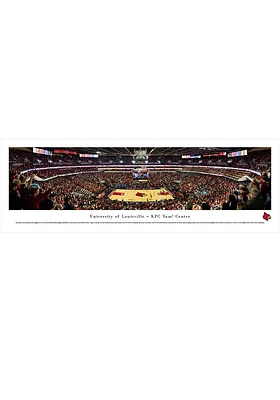Blakeway Panoramas Louisville Cardinals KFC Yum! Center Tubed Unframed Poster