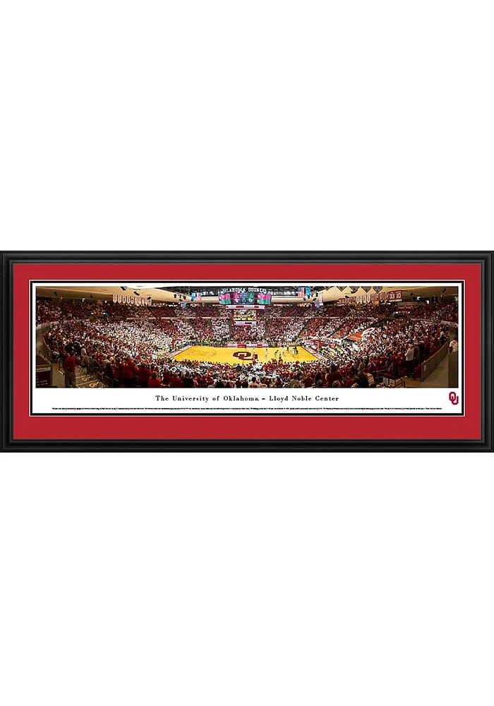 Blakeway Panoramas Oklahoma Sooners Lloyd Noble Center Dexlue Framed Posters