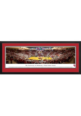 Blakeway Panoramas Oklahoma Sooners Lloyd Noble Center Dexlue Framed Posters