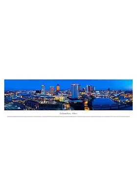 Blakeway Panoramas Ohio Columbus Skyline Unframed Poster