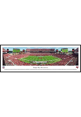 Blakeway Panoramas Tampa Bay Buccaneers 50 Yard Standard Framed Posters
