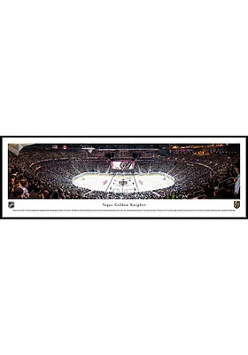 Blakeway Panoramas Vegas Golden Knights Inaugural Game Standard Framed Posters