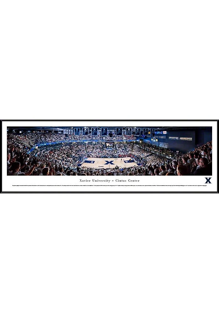 Blakeway Panoramas Xavier Musketeers Cintas Center Standard Framed Posters