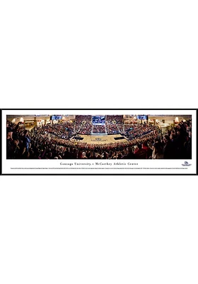 Blakeway Panoramas Gonzaga Bulldogs Basketball Standard Panorama Framed Posters