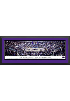 Blakeway Panoramas TCU Horned Frogs Ed and Rae Schollmaier Arena Deluxe Framed Posters
