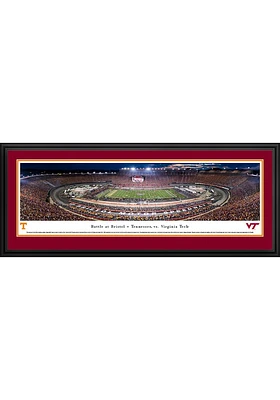 Blakeway Panoramas Virginia Tech Hokies Battle at Bristol TN vs VT Deluxe Framed Posters