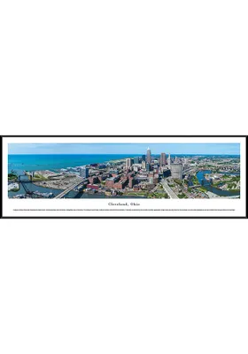 Blakeway Panoramas Cleveland Standard Framed Posters