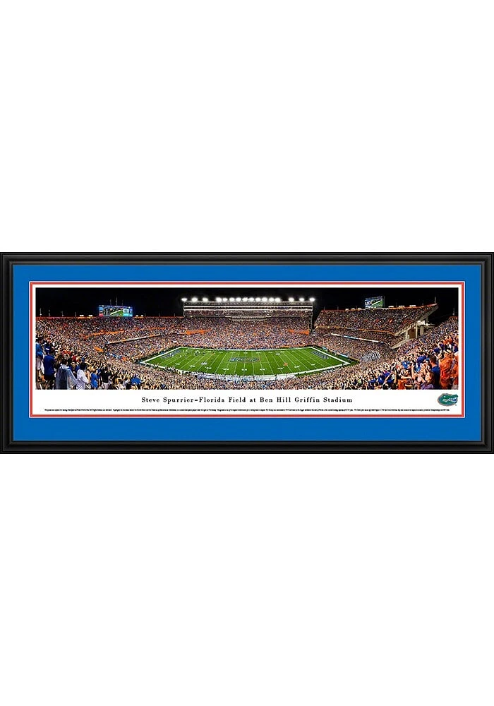 Blakeway Panoramas Florida Gators 50 Yard Line Deluxe Framed Posters
