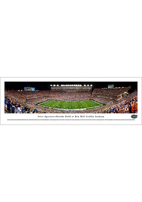 Blakeway Panoramas Florida Gators 50 Yard Line Unframed Unframed Poster