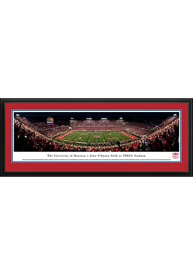 Blakeway Panoramas Houston Cougars Football Night Game Deluxe Framed Posters