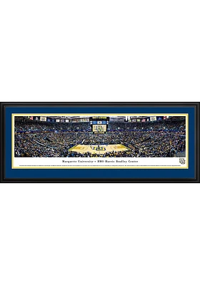 Blakeway Panoramas Marquette Golden Eagles Basketball Deluxe Framed Posters
