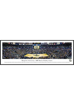 Blakeway Panoramas Marquette Golden Eagles Basketball Standard Framed Posters
